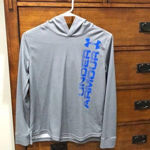 Boys Under Armour shirt with hood
